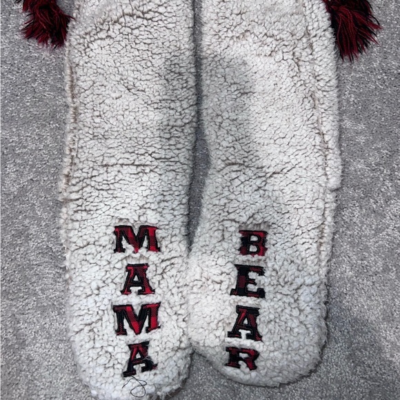 Mama Bear Sherpa Slippers - Picture 3 of 3